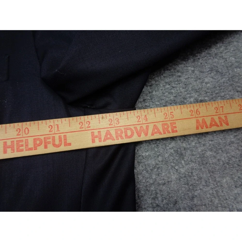 Ermenegildo Zegna Suit‎ Jacket Blazer 46R US 46 EU Men Sport Coat Navy Blue Wool